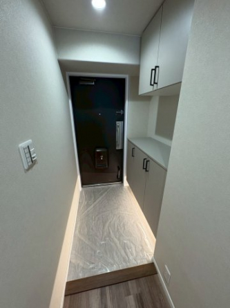 ゆったりとした玄関です