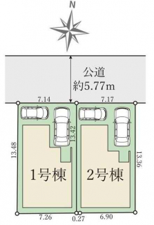 神戸市垂水区西舞子９丁目の新築一戸建ての画像