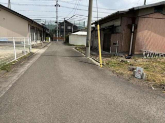北側の道路