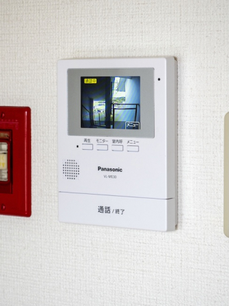 カラーモニター付インターホン