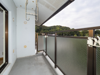 西面バルコニー