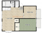 箕面市桜４丁目のハイツの画像