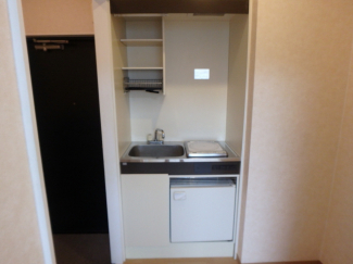 コンパクトなキッチン