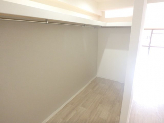 ウォークインクローゼット完備