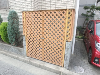 ゴミステーションです