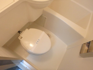 ゆったりとした空間のトイレです