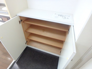 ゆったりとした玄関です