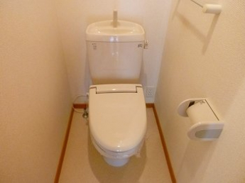 トイレもきれいです