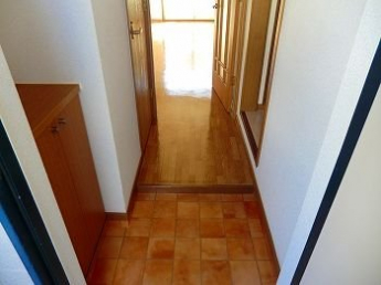 きれいな玄関です