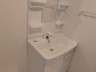 忙しい朝には欠かせない洗面所です