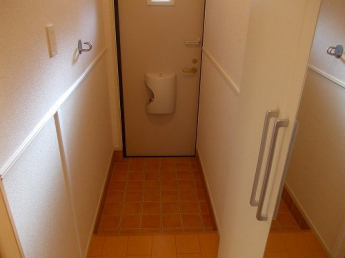 ゆったりとした玄関です