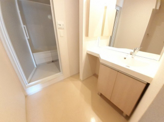 広い洗面スペース