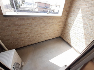 陽当たり良好なバルコニーです