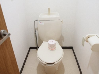 コンパクトで使いやすいトイレです