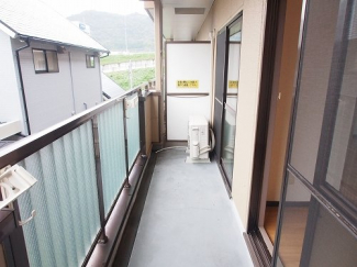 バルコニーがあります