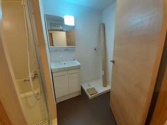 広い洗面スペース