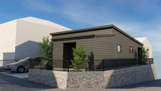 建物プラン例（平屋建）　建物価格　２７５０万円、建物面積　８