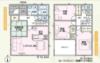 明石市大久保町谷八木の新築一戸建ての画像