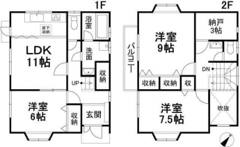 松山市南梅本町の中古一戸建ての画像