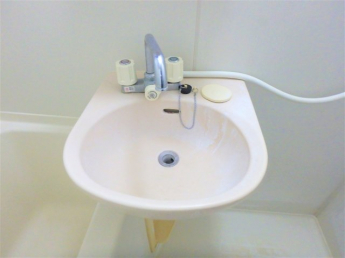 忙しい朝には欠かせない洗面所です