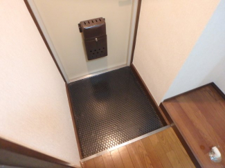 ゆったりとした玄関です