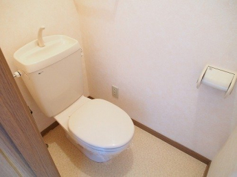 清潔感のあるトイレです