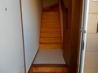 ゆったりとした玄関です