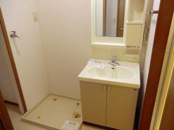 忙しい朝には欠かせない洗面所です