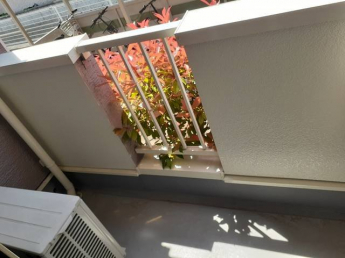 広々としたバルコニーです