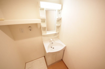 広い洗面スペース