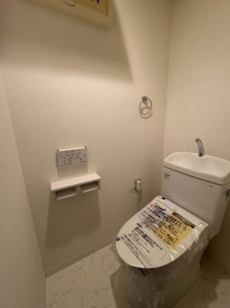 清潔感のあるトイレです