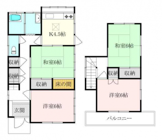 松山市樽味１丁目の中古一戸建ての画像