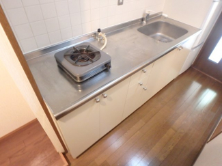 使いやすいサイズのキッチン