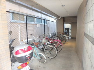 駐輪スペースです
