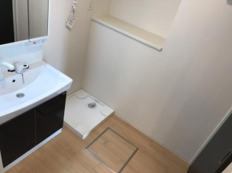 広々とした洗面所