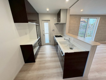 コンパクトなキッチンで掃除もラクラク