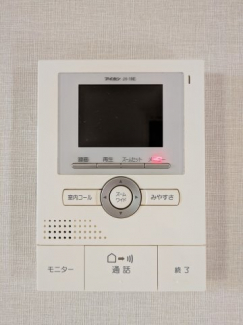 モニター付きインターホン