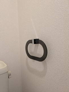トイレのタオル掛け