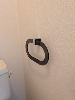 トイレのタオル掛け