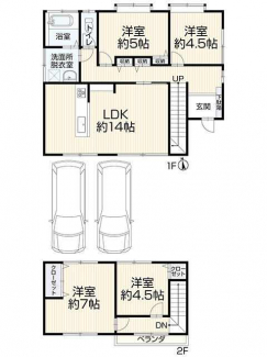 松山市空港通６丁目の中古一戸建ての画像
