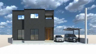 【完成予想図】住みやすい立地が魅力的☆スタイリッシュなデザイ