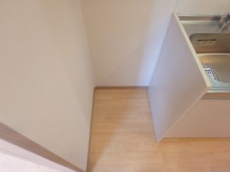 冷蔵庫置場あります