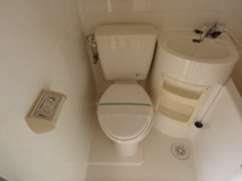 トイレもきれいです