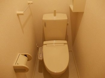 トイレもきれいです