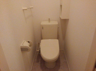 落ち着いたトイレです