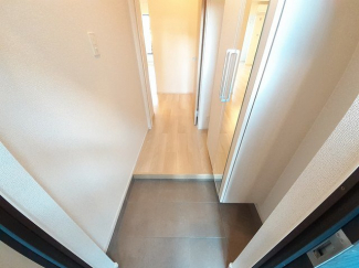 きれいな玄関です