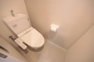 シンプルで使いやすいトイレです