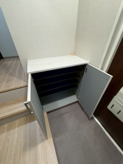 ゆったりとした玄関です