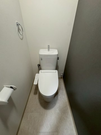 コンパクトで使いやすいトイレです