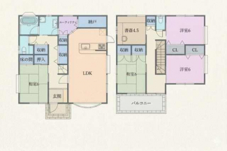 松山市北井門１丁目の中古一戸建ての画像